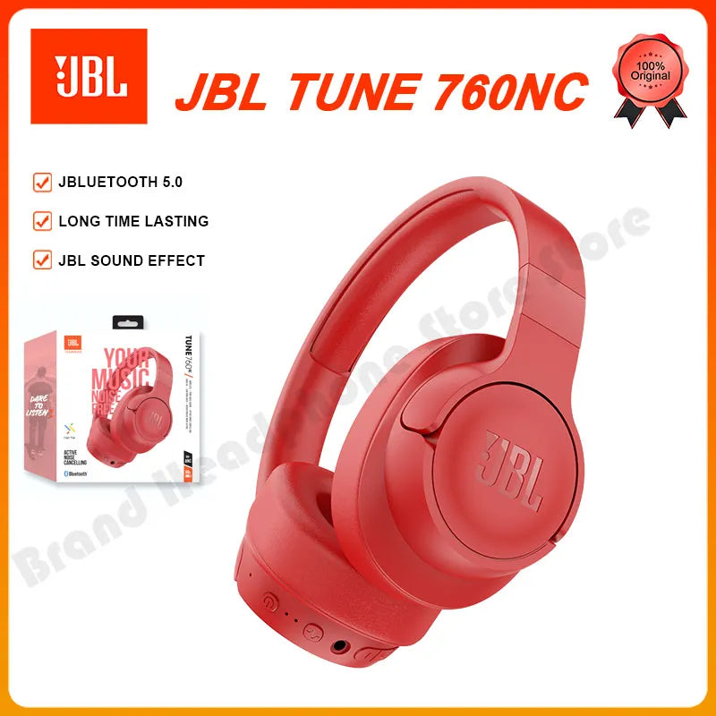 Audífonos JBL TUNE 760NC Wireless Bluetooth Con cancelación de Ruido activa