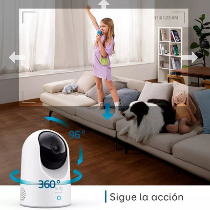 Eufy Cámara De Seguridad Interior 2k Color Blanco