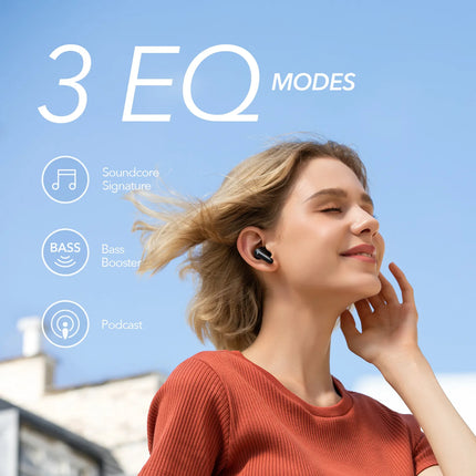 Audífonos Anker Soundcore Life P2 Mini: True Wireless Bliss with Big Bass, Bluetooth 5.2, 32H Playtime! 🎶🔵