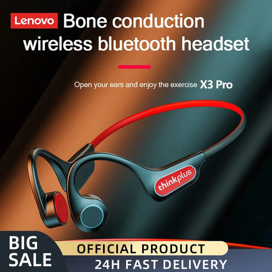 Audífonos Lenovo  Conducción ósea  X3 X3 Pro X4 X5  Bluetooth Hifi