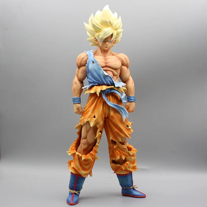 Estatua de Son Goku Super Saiyajin de Dragon Ball Z (44 cm) - Ideal para fans y coleccionistas