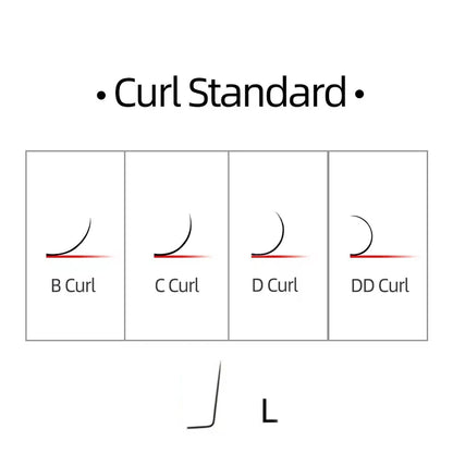 Extensiones de Pestañas YY Volumen M/L Curl Y Wire - Belleza y Salud - Pestañas Rusas por Mayor