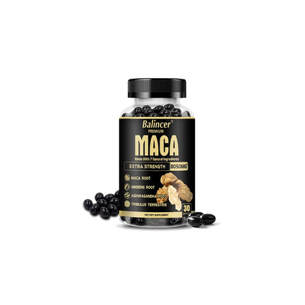 Balincer Maca + Ginseng 8050mg – Energía, Masa Muscular y Vitalidad
