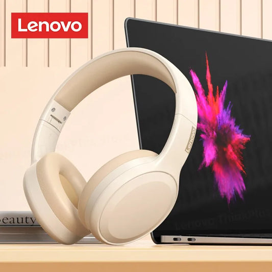 Audífonos Lenovo TH30: Wireless Foldable Gaming Headphones with Bluetooth 5.3 and Mic