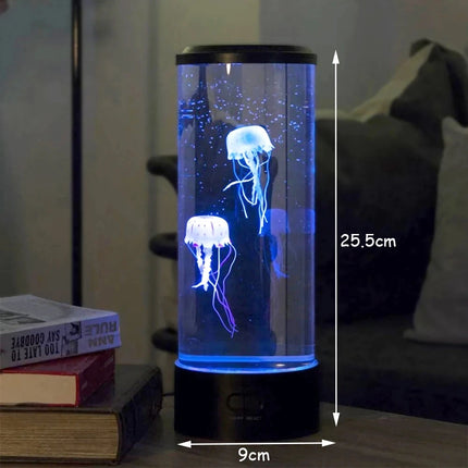 Lámpara de medusa que cambia de color con energía USB/pilas, luz nocturna de mesa para niños, regalo para el hogar, decoración para dormitorio, regalos de cumpleaños para niños y niñas