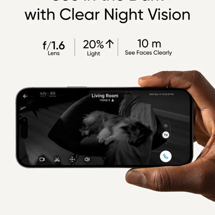 eufy S350: Cámara de Seguridad 4K con IA, Zoom 8× y Visión 360°
