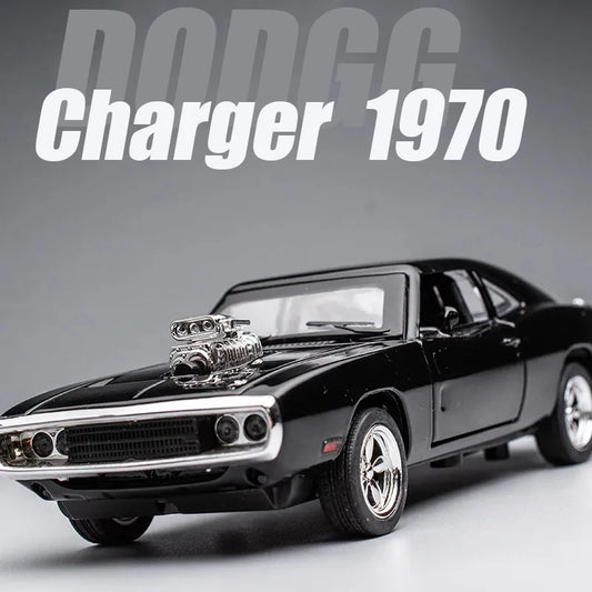 Coche Dodge Challenger 1970 Colección Clásicos de Metal Escala 1:32 Simulación Juguetes Niños Decoración Vehículos Rápidos y Furiosos