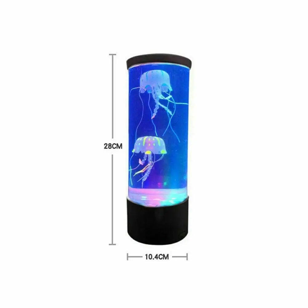 Lámpara LED de Medusas Cambiantes de Color - Recargable por USB,