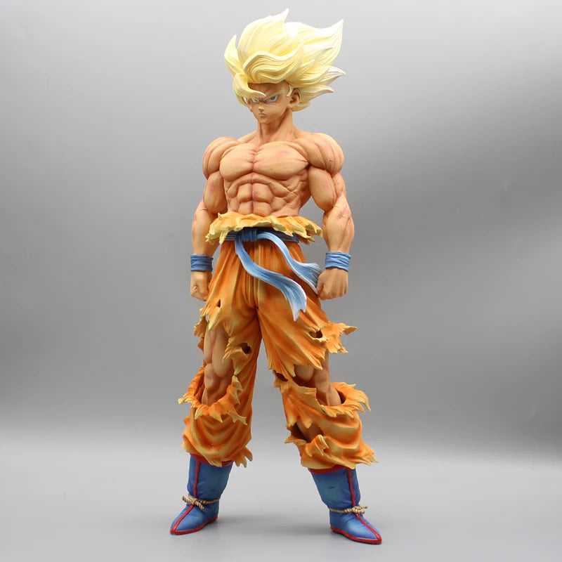 Estatua de Son Goku Super Saiyajin de Dragon Ball Z (44 cm) - Ideal para fans y coleccionistas