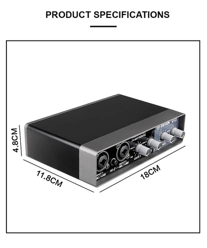 Mezcladora Profesional TEYUN Q-24 Q-22 Q-12 para Grabación en Vivo de Guitarra Eléctrica y Estudio de Canto