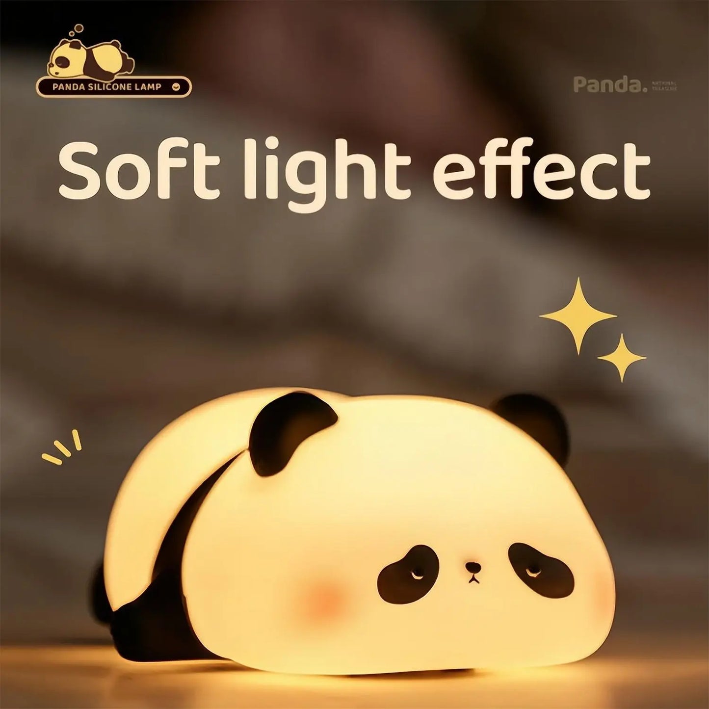 Luces Nocturnas LED: Tiernas lámparas recargables USB para niños, regalo perfecto de cumpleaños.