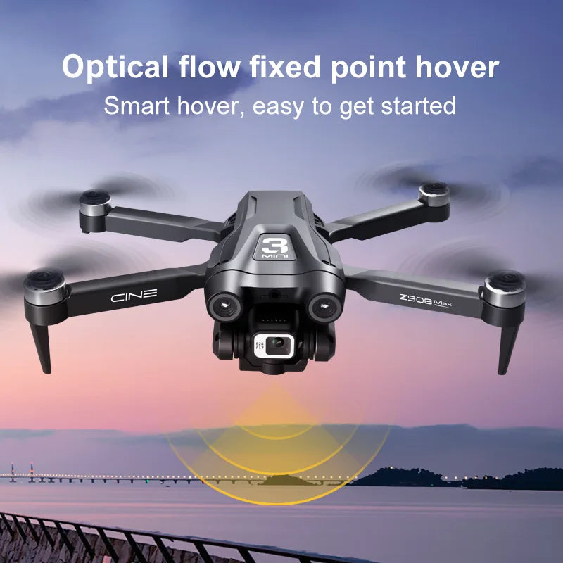 Drone Xiaomi Mijia Z908Pro Pro Max: Cámara HD Profesional 8K, Evitación de Obstáculos, Plegable Óptico Aéreo Brushless Quadcopter 5000