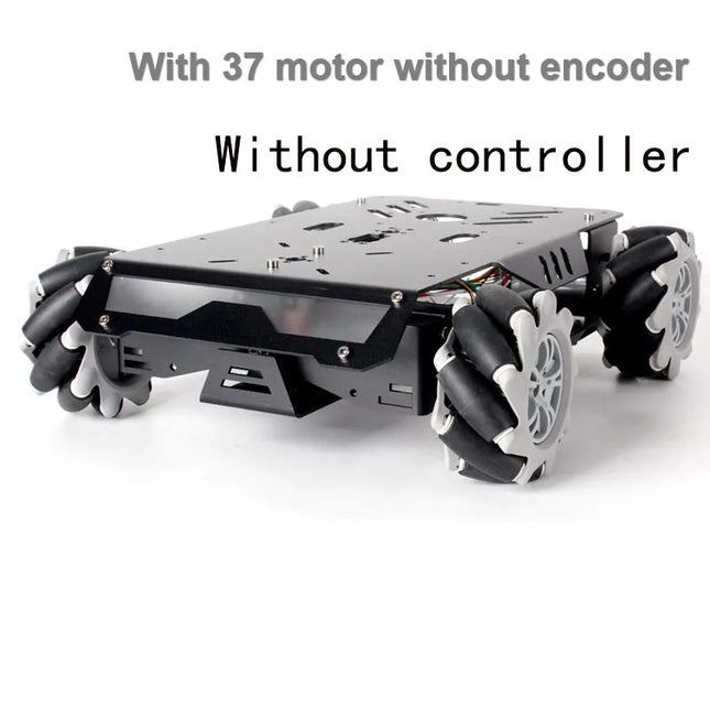 RC Tank V3 con Ruedas Mecanum y Control PS2 – Kit Robot Programable 25Kg