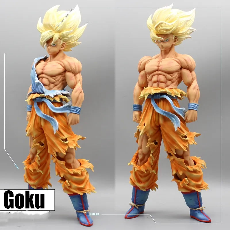 Estatua de Son Goku Super Saiyajin de Dragon Ball Z (44 cm) - Ideal para fans y coleccionistas