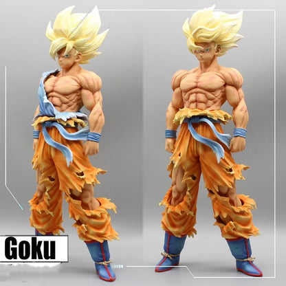 Estatua de Son Goku Super Saiyajin de Dragon Ball Z (44 cm) - Ideal para fans y coleccionistas