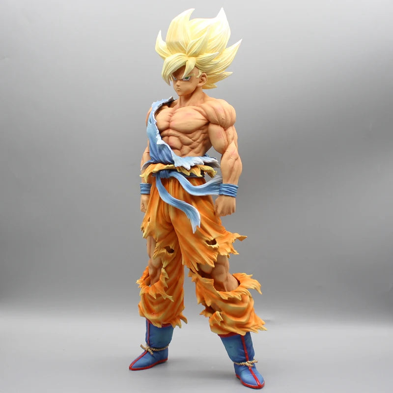 Estatua de Son Goku Super Saiyajin de Dragon Ball Z (44 cm) - Ideal para fans y coleccionistas