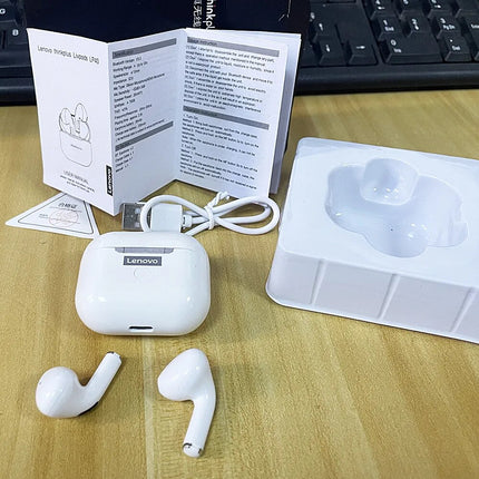 Lenovo LP40 TWS  Bluetooth Con micrófono / 10 Unidades