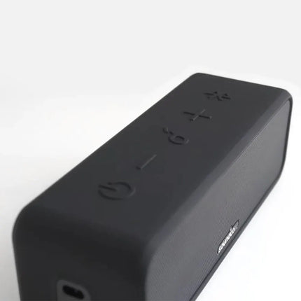 Parlante Anker Soundcore 3: Altavoz Bluetooth Portátil con Sonido Estéreo de 16W, 24 Horas de Reproducción, Altavoces con Diafragmas de Titanio Puro