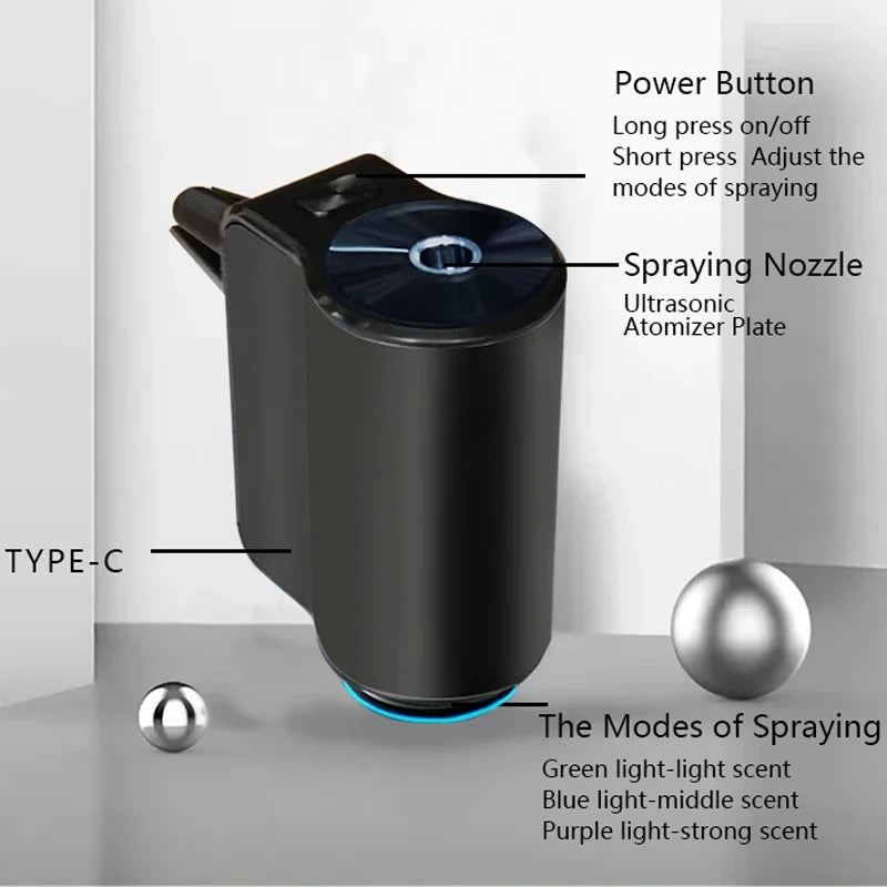 Refrescante aroma para difusor de fragancias en salidas de aire para autos Ford, Mazda, Mitsubishi, Kia y Nissan