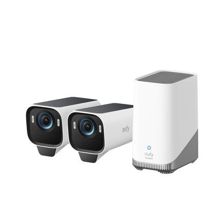 eufyCam S3 Pro: Kit 4K Inalámbrico con Panel Solar y Visión Nocturna a Color