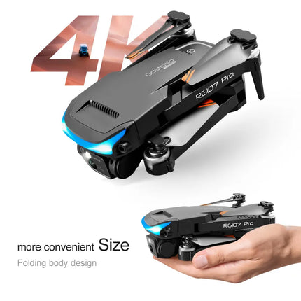 Dron Profesional RG107 Pro 2023: Captura el Futuro en 4K con Triple Evasión de Obstáculos. 🚀📸