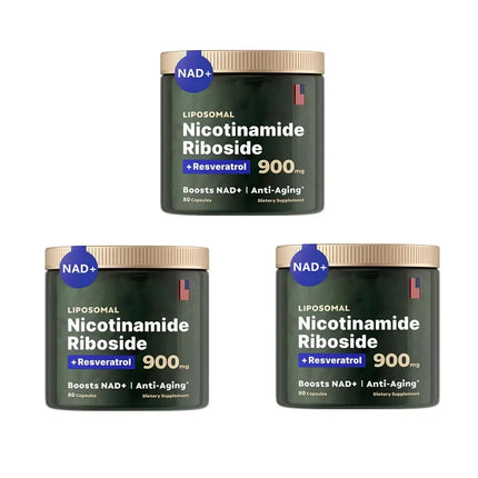 Nicotinamide Riboside Liposomal 900mg + Resveratrol Energía Sin Sabor