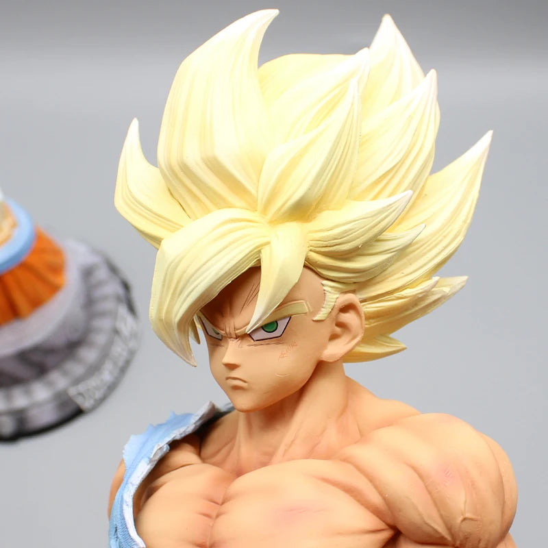 Estatua de Son Goku Super Saiyajin de Dragon Ball Z (44 cm) - Ideal para fans y coleccionistas