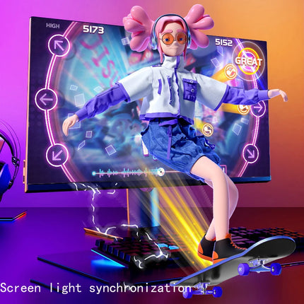 Luces LED de Tira RGB con Sincronización de Pantalla para PC, Ambiente Inteligente en TV, DIY de Color de Ensueño para Fiesta, Juegos y Decoración de Temporadas como Ramadán