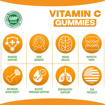 Gomitas Premium de Vitamina C – Colágeno y Salud de la Piel