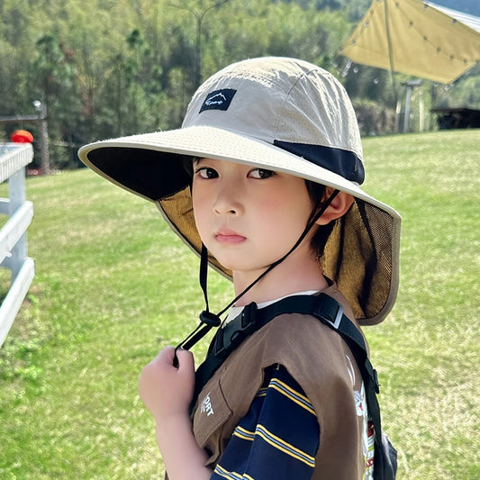 Sombrero de Verano Xinbaoguan 100% Nylon 1136: Gran Ala para Protección Solar en Exteriores, Ideal para Pesca
