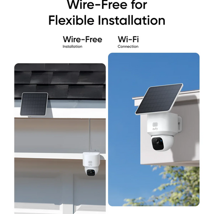 Eufy SoloCam E30: Cámara de Seguridad 360° Solar con Seguimiento AI y Resolución 2K