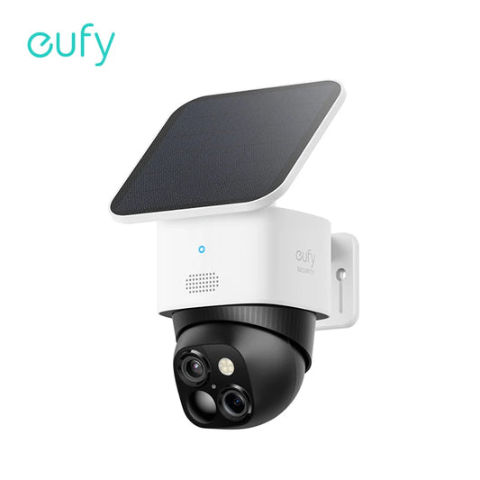 eufy SoloCam S340: Cámara Solar 360° Sin Cuotas y Conexión Wi-Fi para Exterior