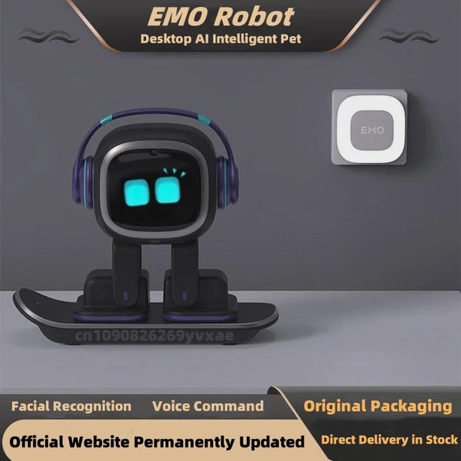 EMO Robot de Escritorio – Mascota AI Inteligente e Interactiva