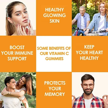 Gomitas Premium de Vitamina C – Colágeno y Salud de la Piel